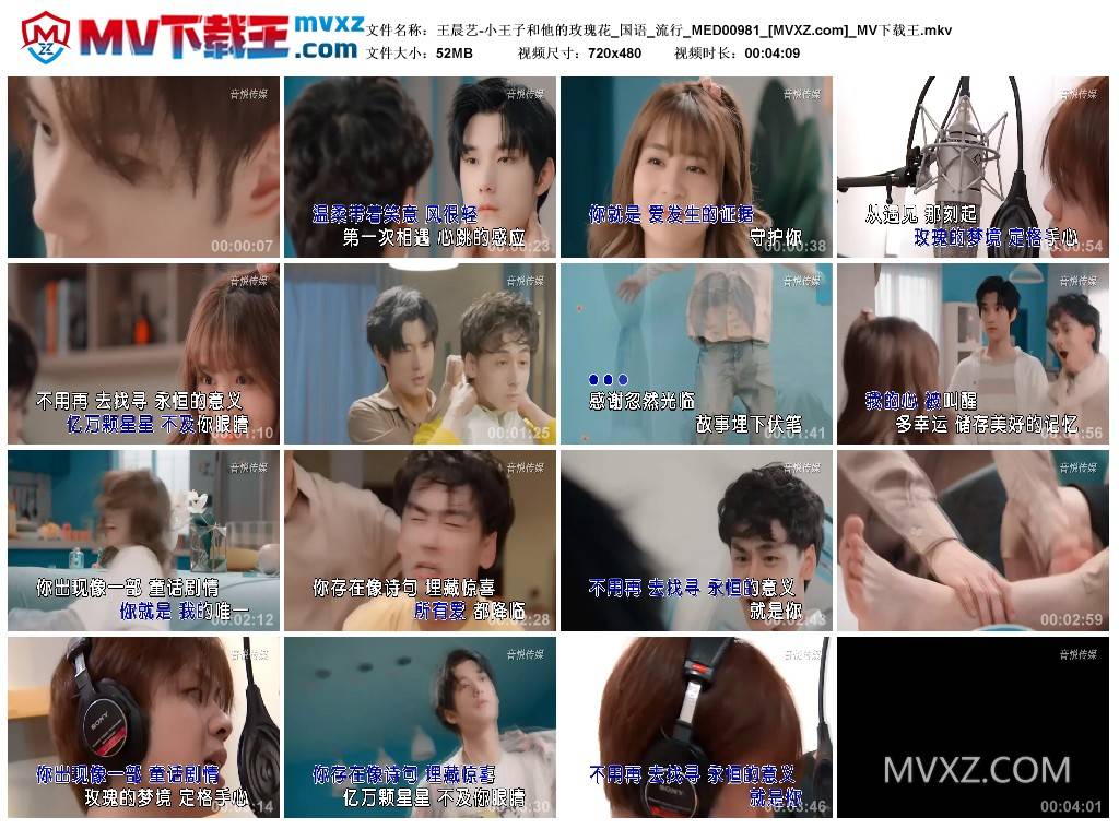 王晨艺-小王子和他的玫瑰花_国语_流行_MED00981